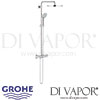 Grohe Euphoria System 310 Shower System Thermostatic Mixer Spare Parts